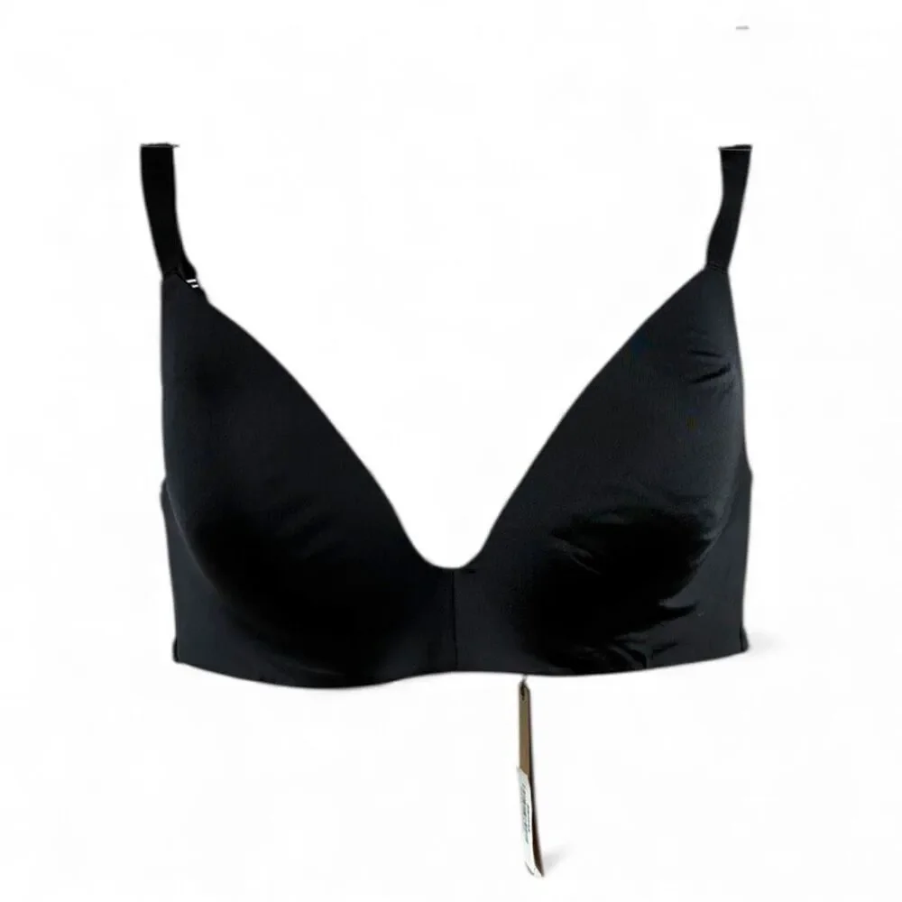 SKIMS NWT T-Shirt Bra in Onyx Size 36D - Picture 1 of 7